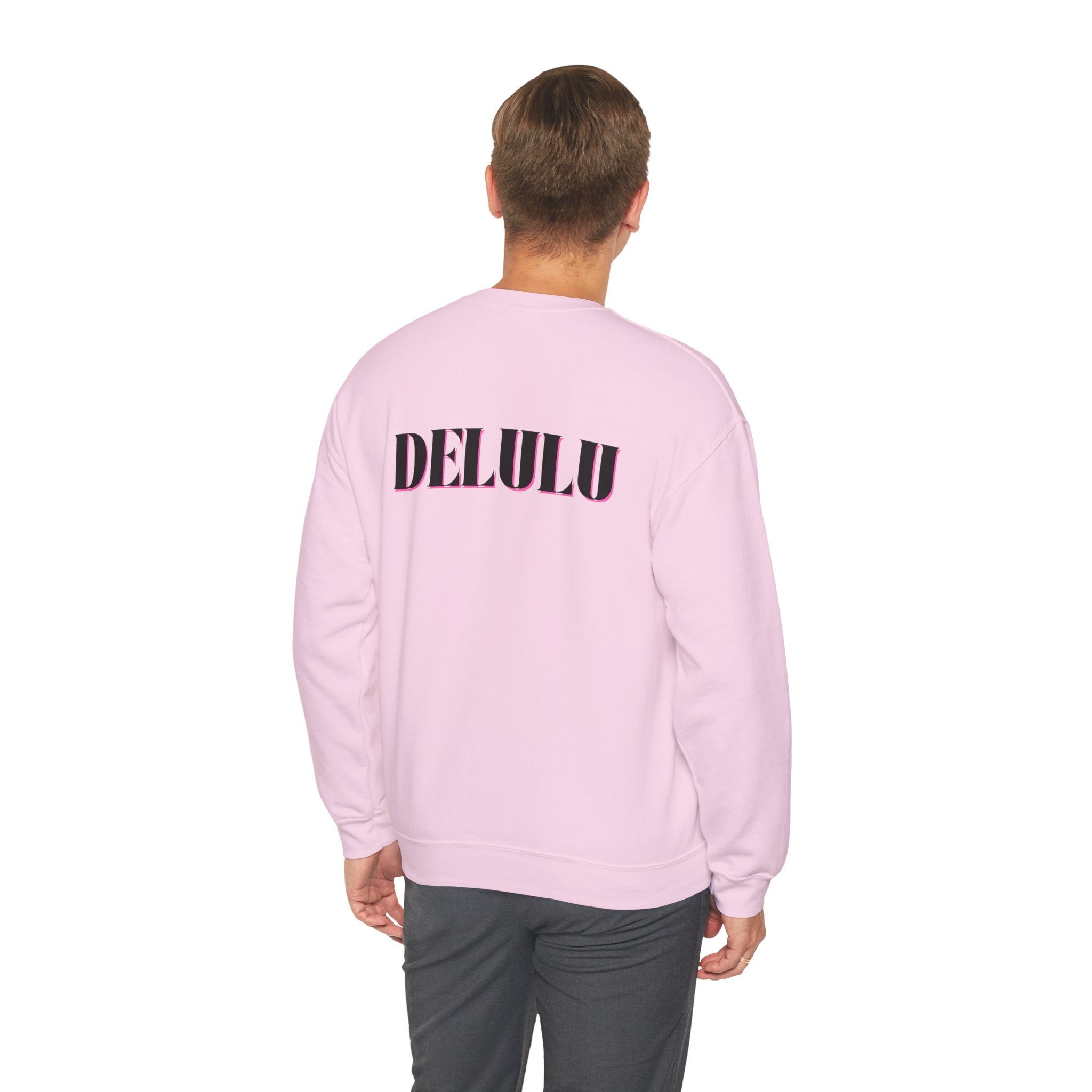 01 STATEMENT CREWNECK DELULU