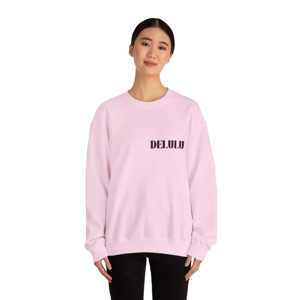 01 STATEMENT CREWNECK DELULU