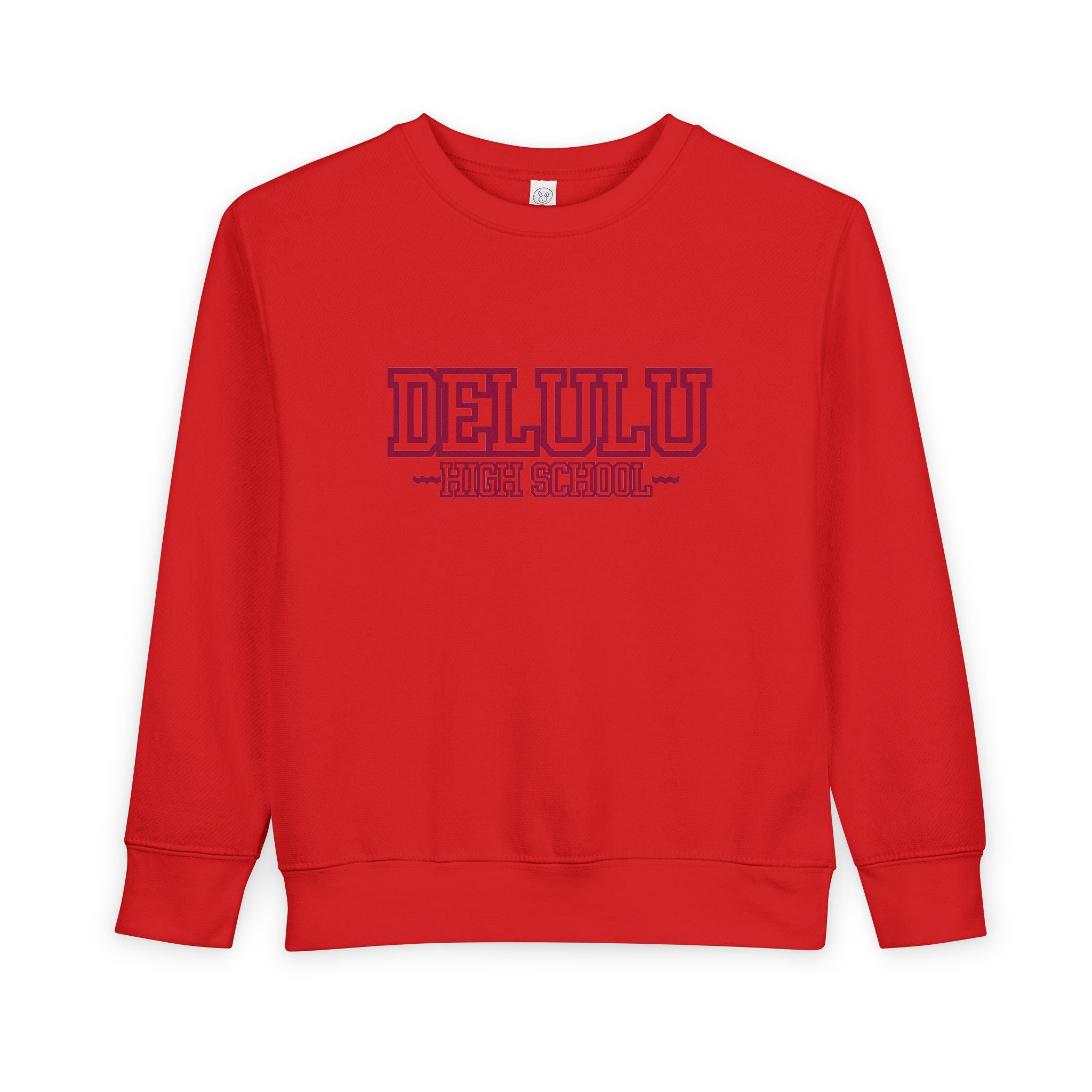 01 DELULU HIGH SCHOOL SWEATSHIRT