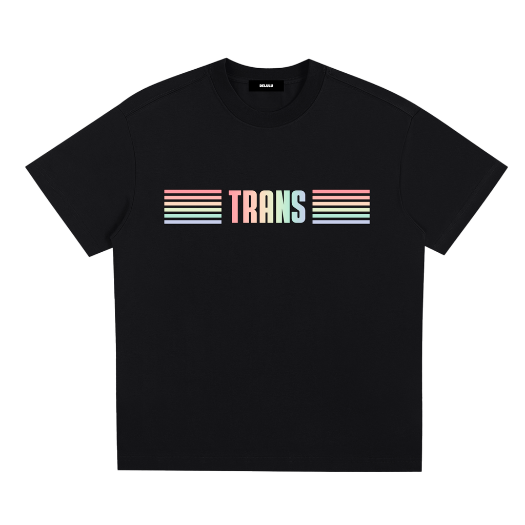 PRIDE LOOSE FIT UNISEX T-SHIRT - TRANS
