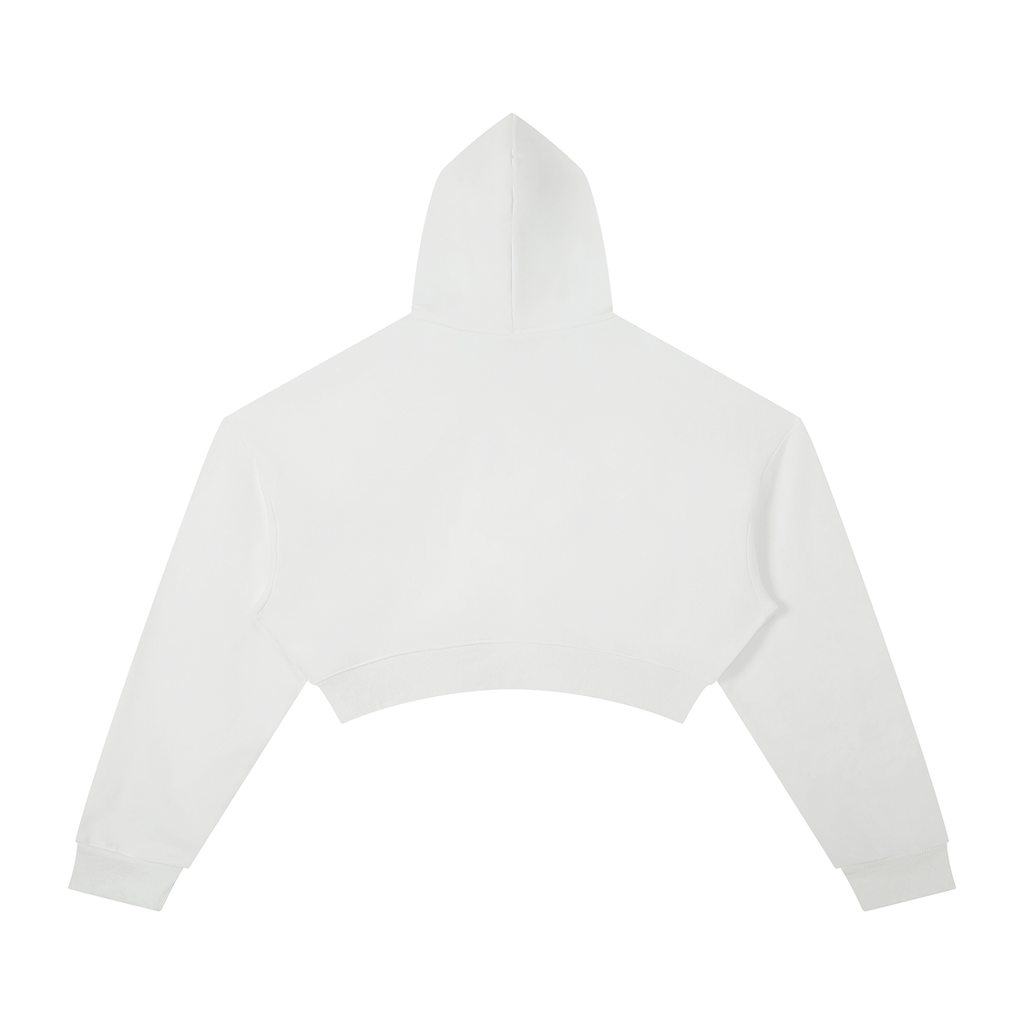 WOMEN'S CROPPED HOODIE - CRACK ON