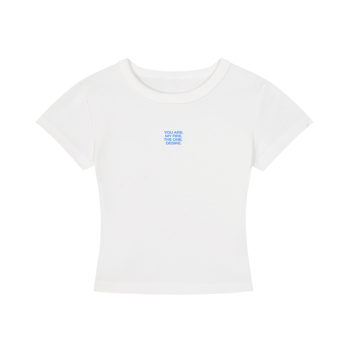 WOMEN'S CROPPED T-SHIRT - HOMECOMING DÜSSELDORF - YOU ARE MY FIRE