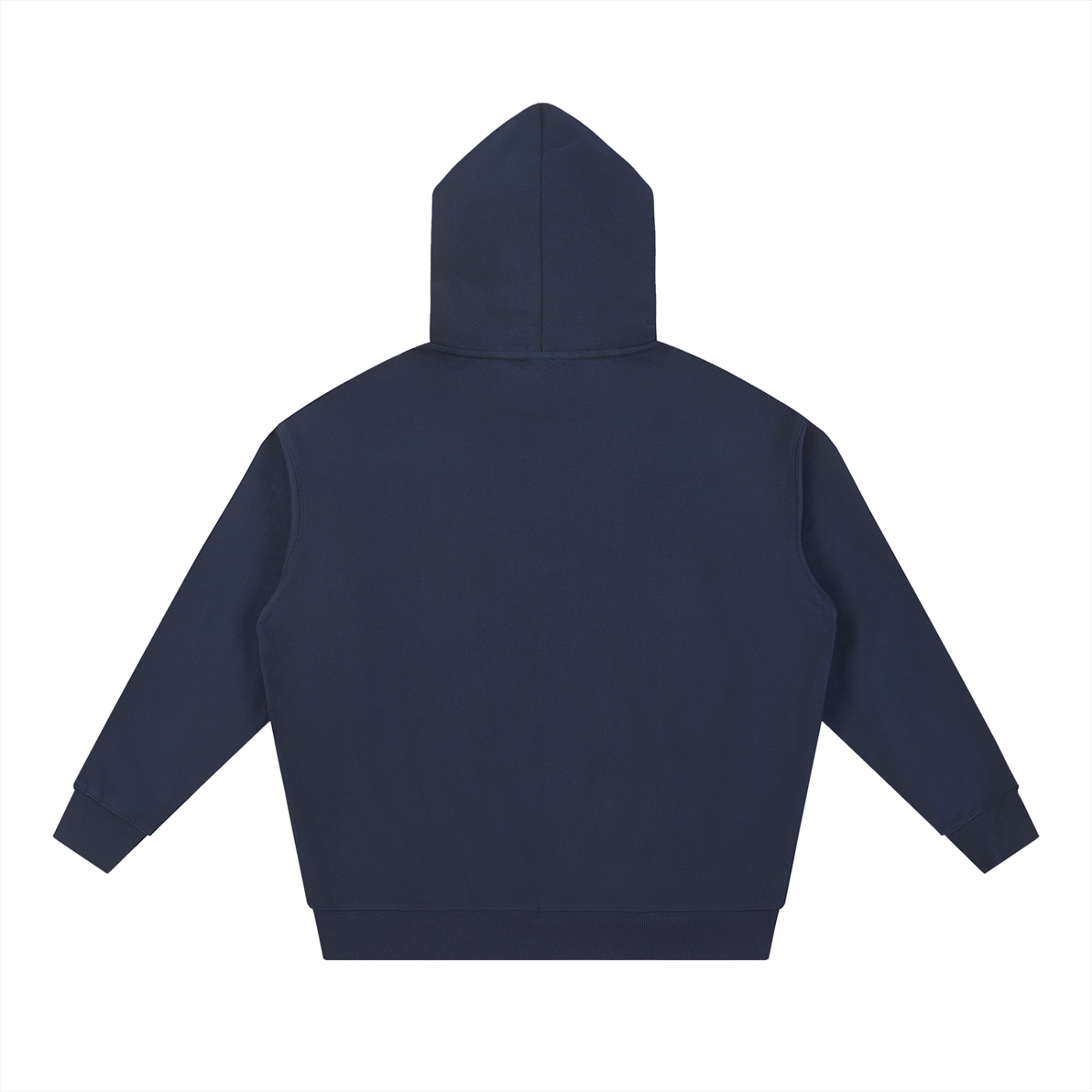 BASIC ESSENTIAL HEAVYWEIGHT HOODIE NAVY BLUE