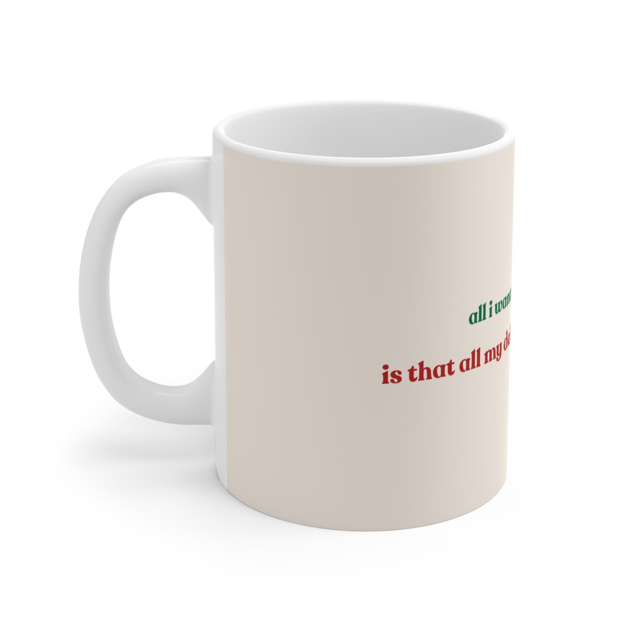 HOLIDAY CHEER MUG 11oz