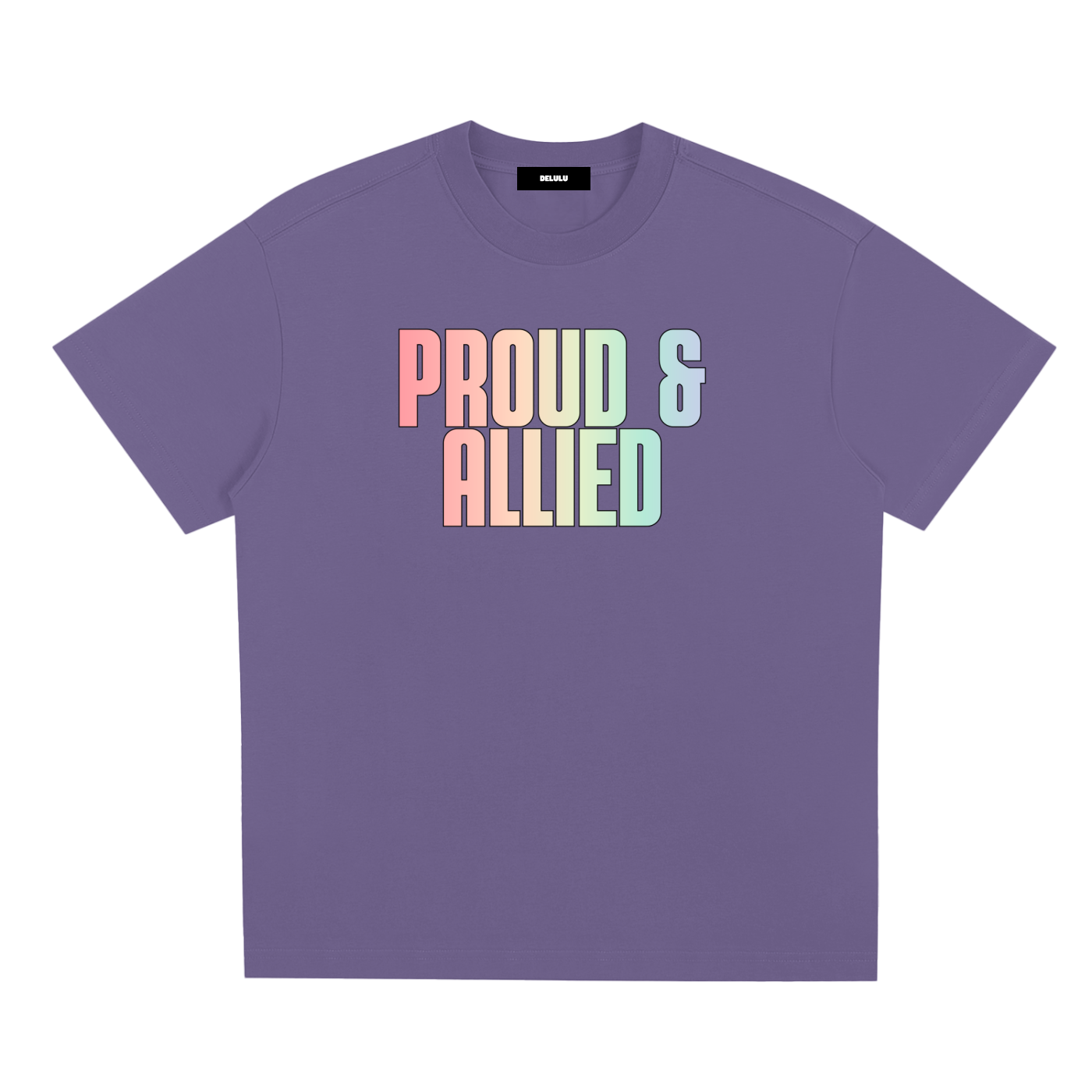 PRIDE LOOSE FIT UNISEX T-SHIRT - PROUD AND ALLIED