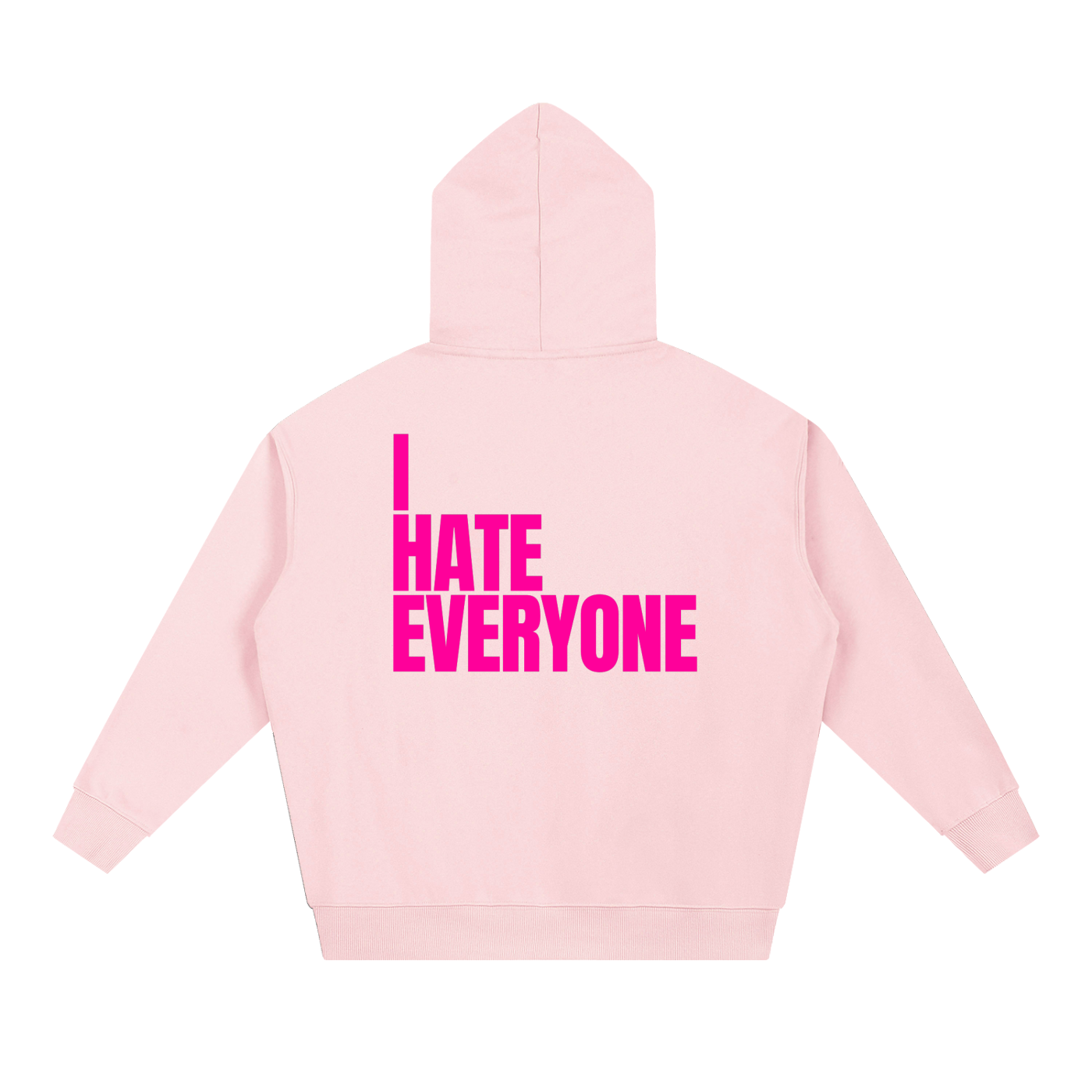 MAIN CHARACTER VIBE HOODIE - I HATE EVERYONE