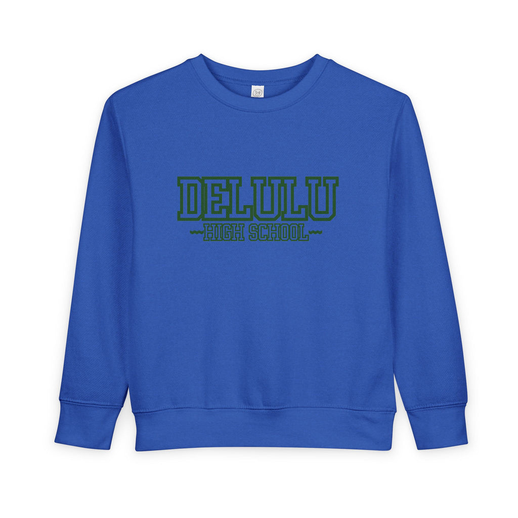02 DELULU HIGH SCHOOL SWEATSHIRT