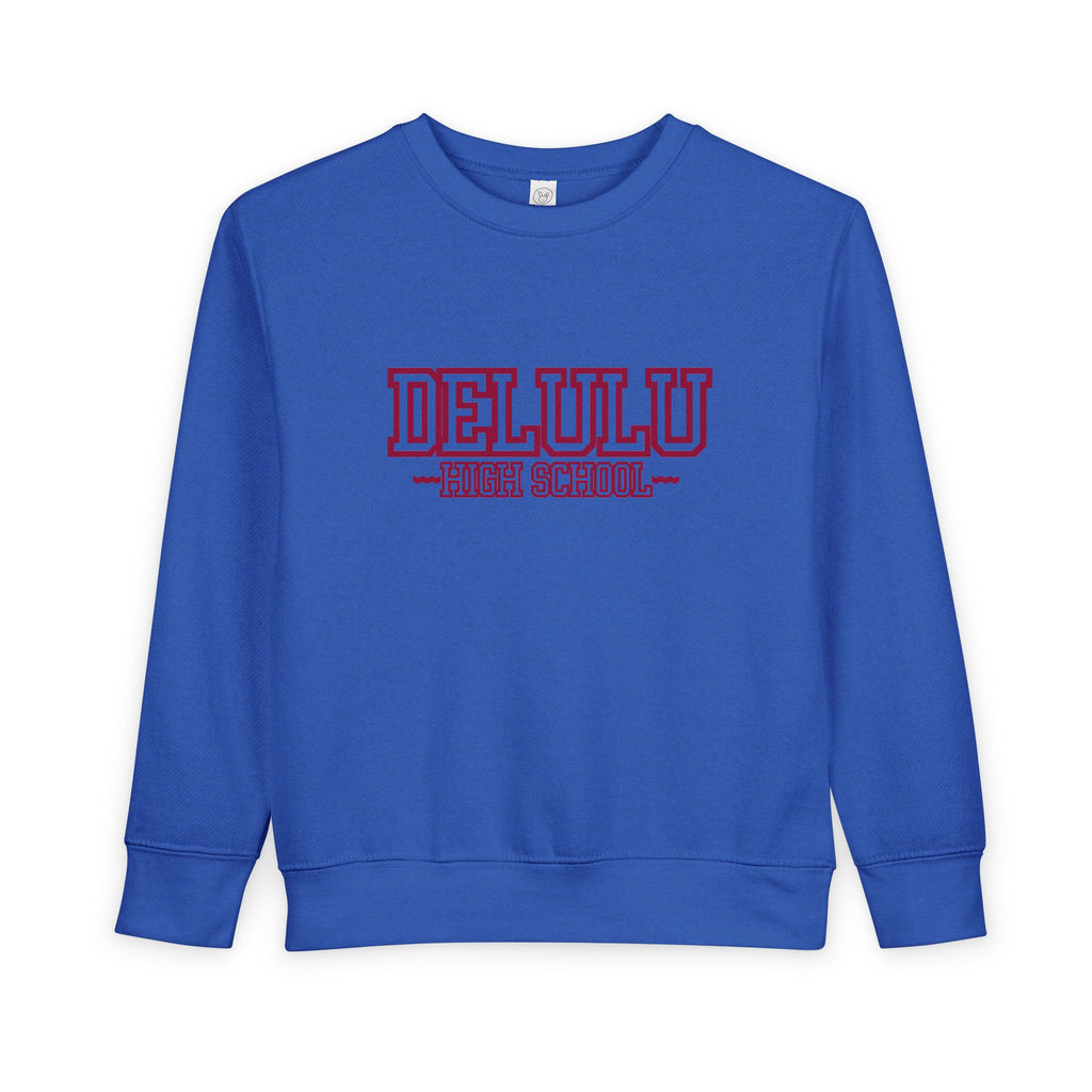 01 DELULU HIGH SCHOOL SWEATSHIRT