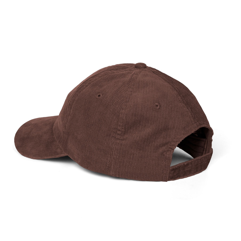 01 Statement Embroidered Corduroy Cap