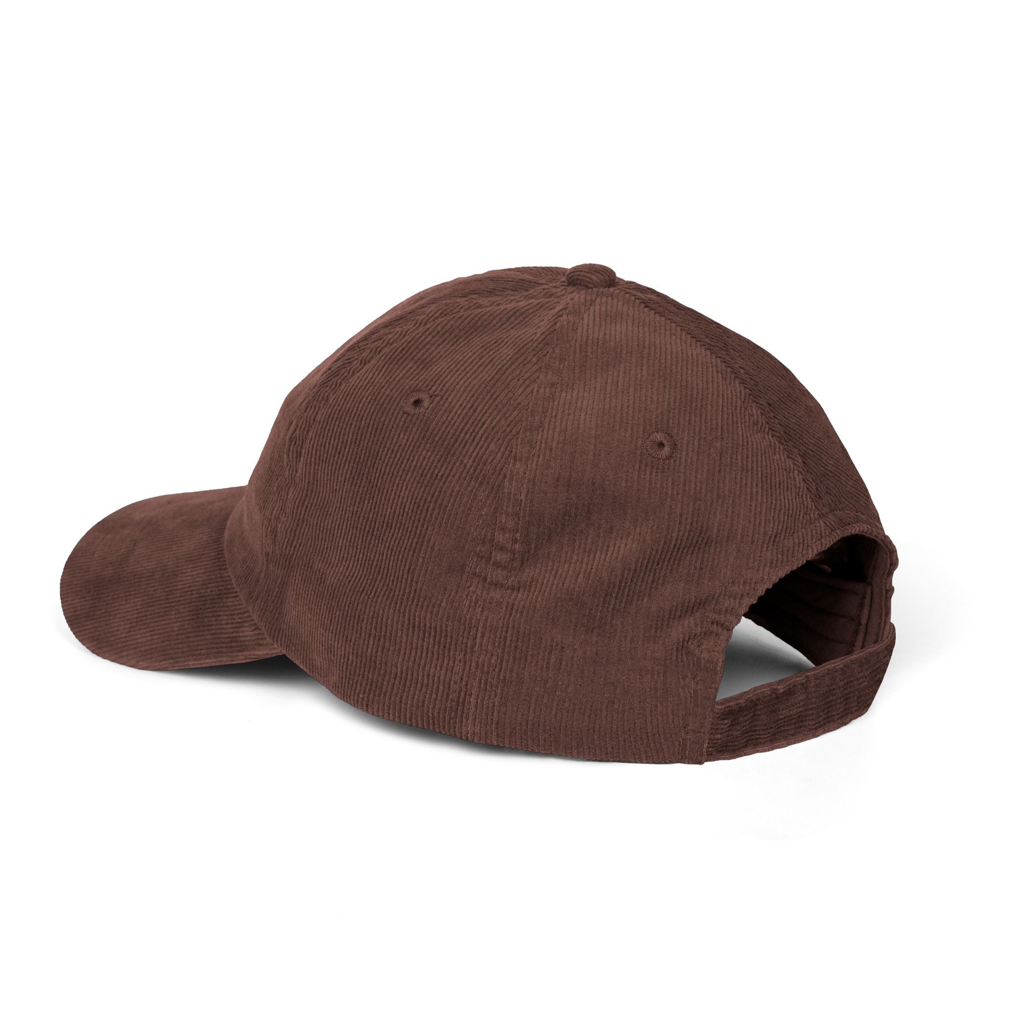 01 Statement Embroidered Corduroy Cap