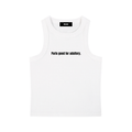 SNOW WASHED TANK TOP PARIS GOOD FOR ADULTERY