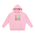 PRIDE OVERSIZED PREMIUM FLEECED HOODIE - MAIN CHARACTER SINCE BIRTH