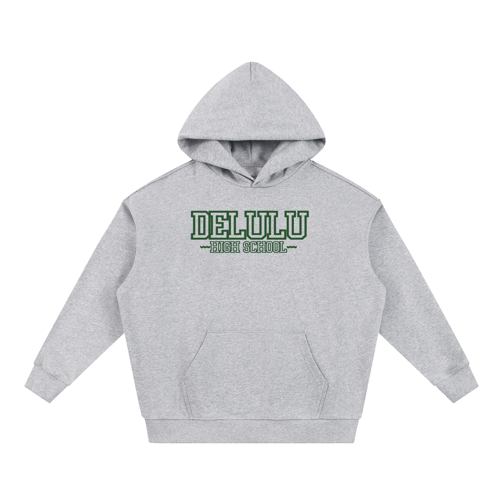 ESSENTIAL HEAVYWEIGHT HOODIE - DELULU HIGH SCHOOL