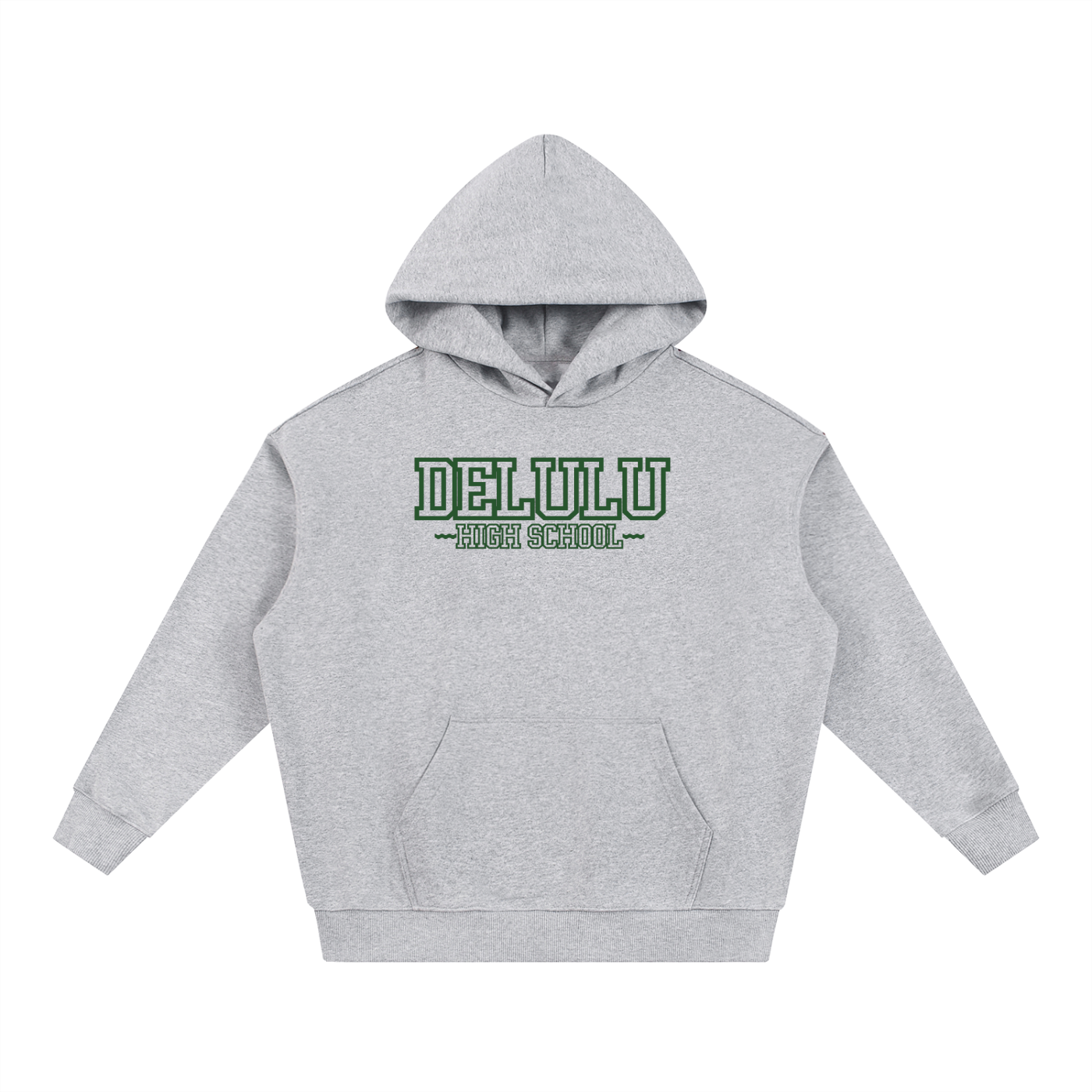ESSENTIAL HEAVYWEIGHT HOODIE - DELULU HIGH SCHOOL