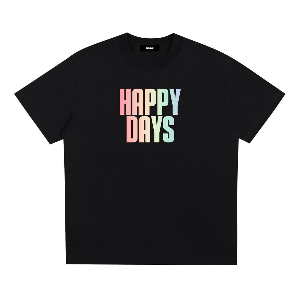 PRIDE LOOSE FIT UNISEX T-SHIRT - HAPPY DAYS