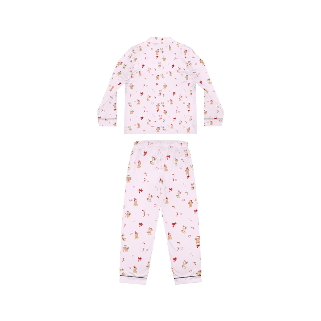 Christmas Satin Pajama Set