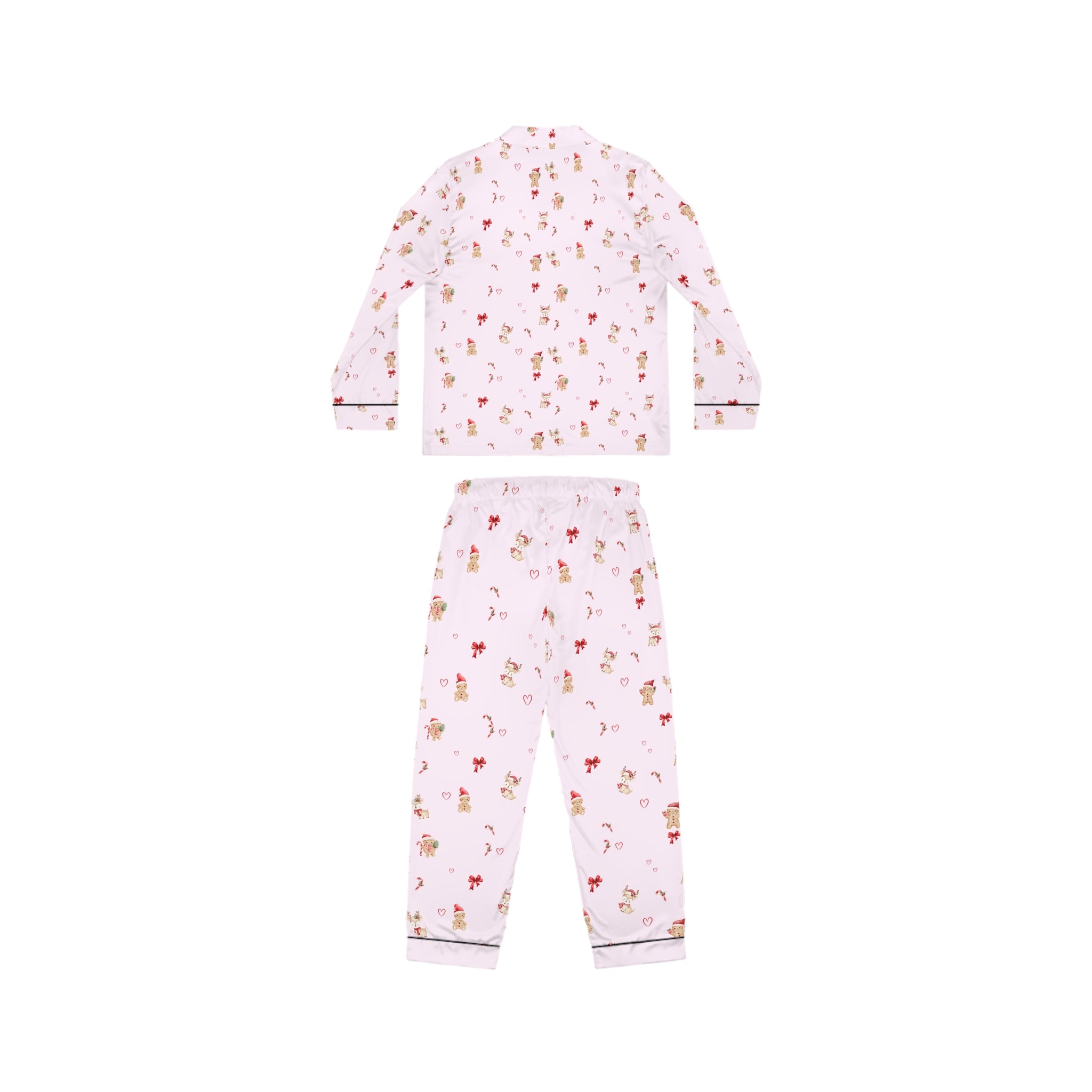 Christmas Satin Pajama Set