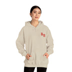 11 QUITTERS CLUB HOODIE BEIGE/RED