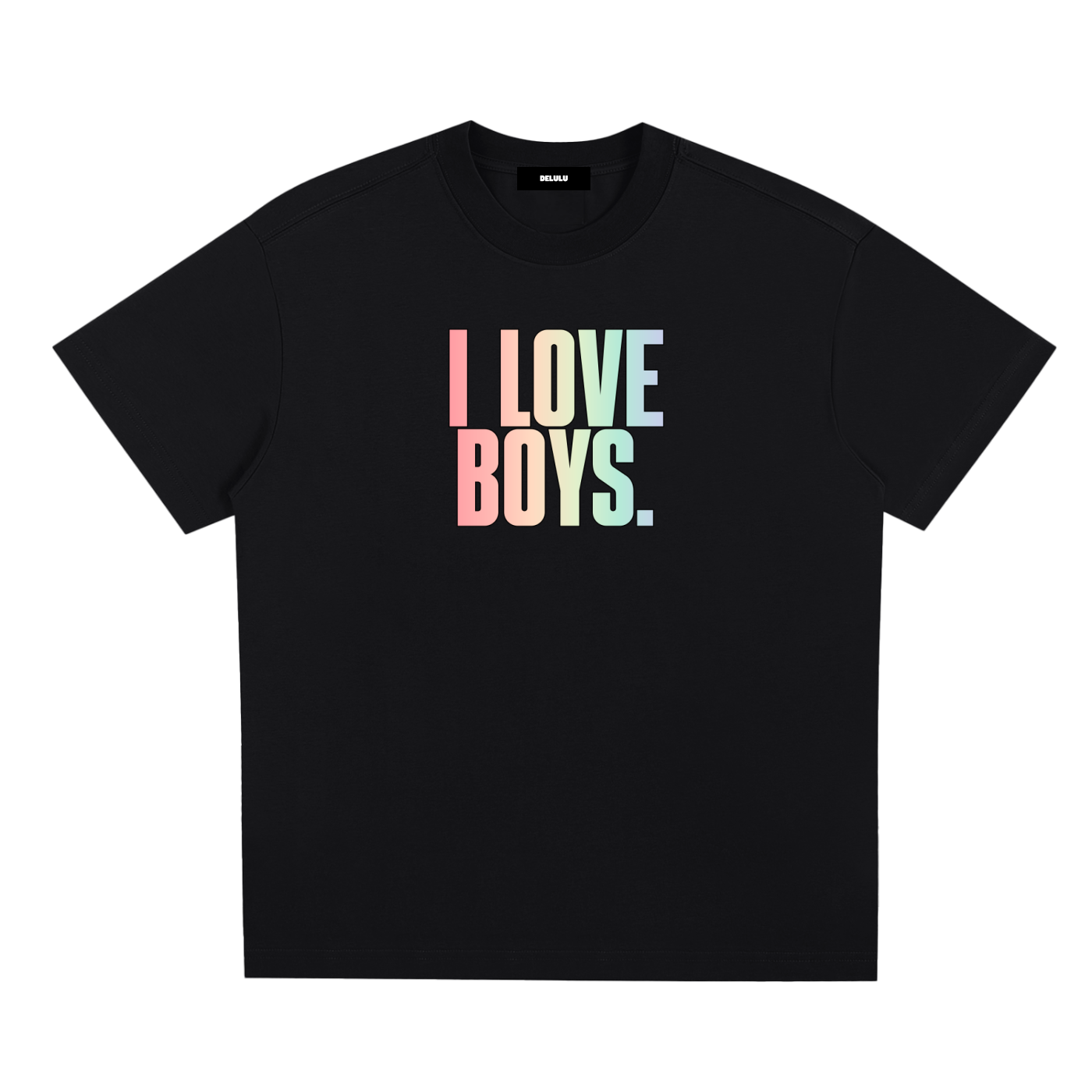 PRIDE LOOSE FIT UNISEX T-SHIRT - I LOVE BOYS