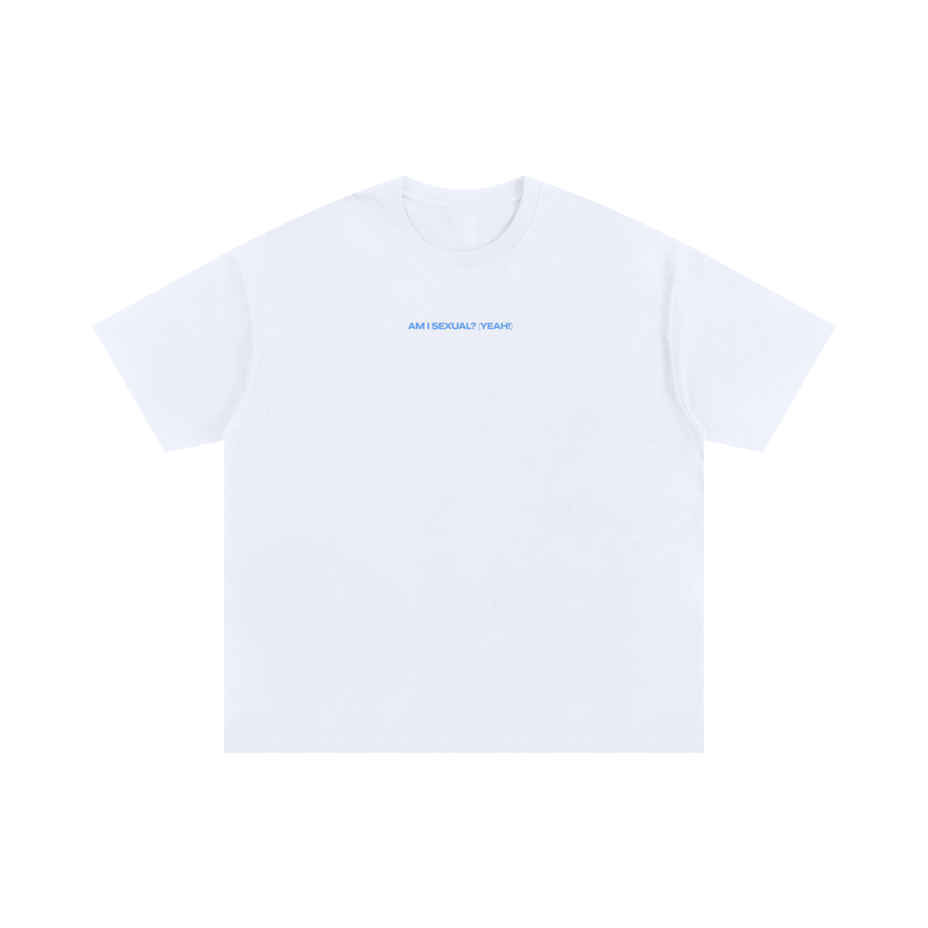 UNISEX OVERSIZED COTTON T-SHIRT - HOMECOMING DÜSSELDORF - AM I SE*UAL? (YEAH!)
