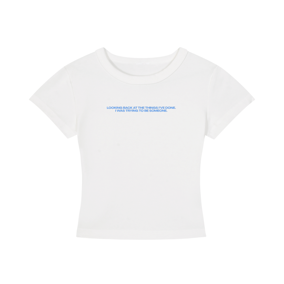WOMEN'S CROPPED T-SHIRT -  HOMECOMING DÜSSELDORF - LOOKING BACK AT THE THINGS I'VE DONE