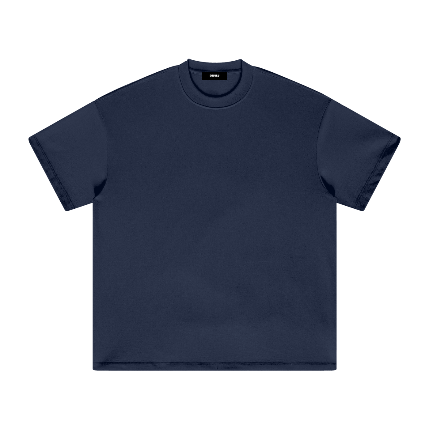 UNISEX HEAVYWEIGHT EARTH TONE T-SHIRT NAVY BLUE