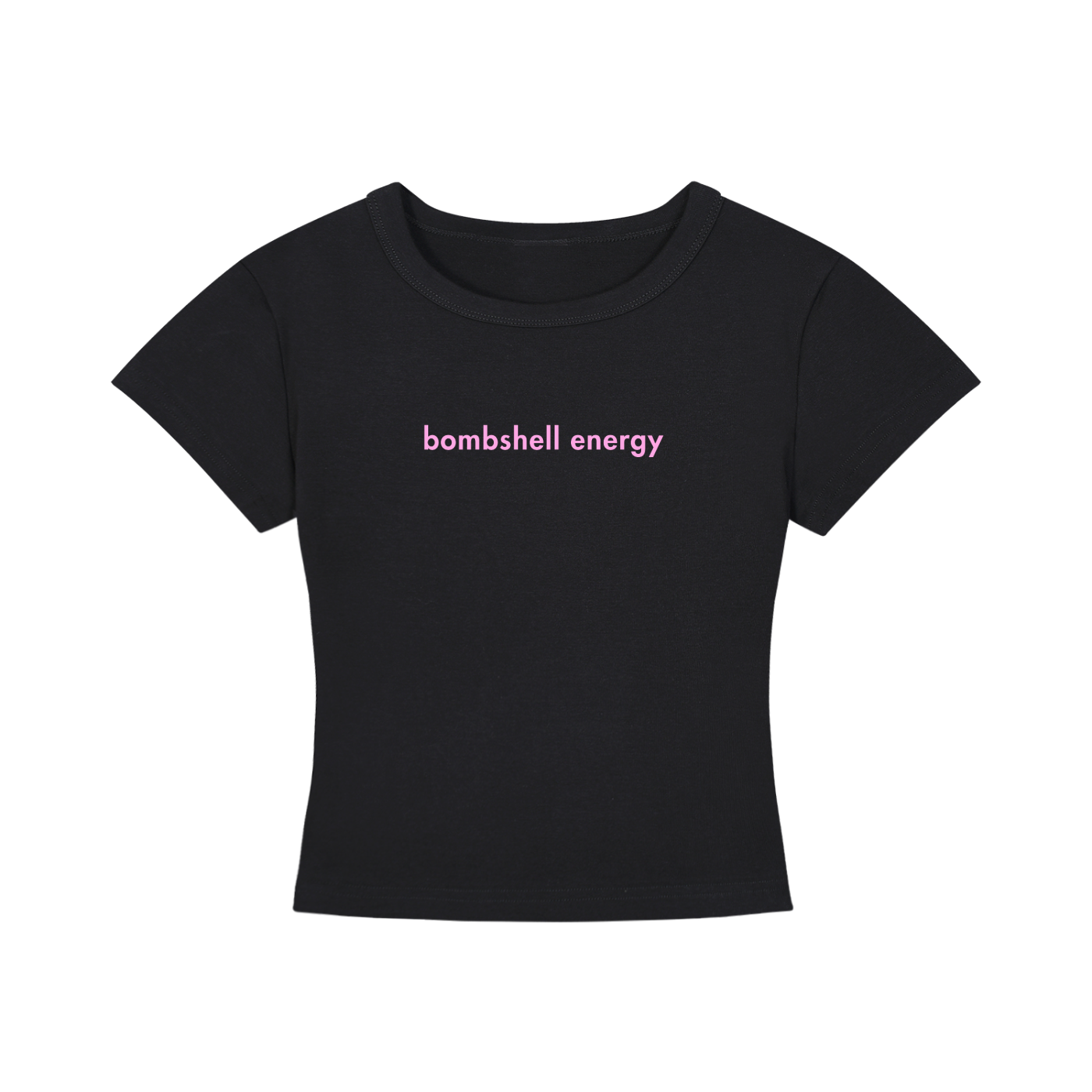 WOMEN'S CROPPED T-SHIRT - BOMBSHELL ENERGY