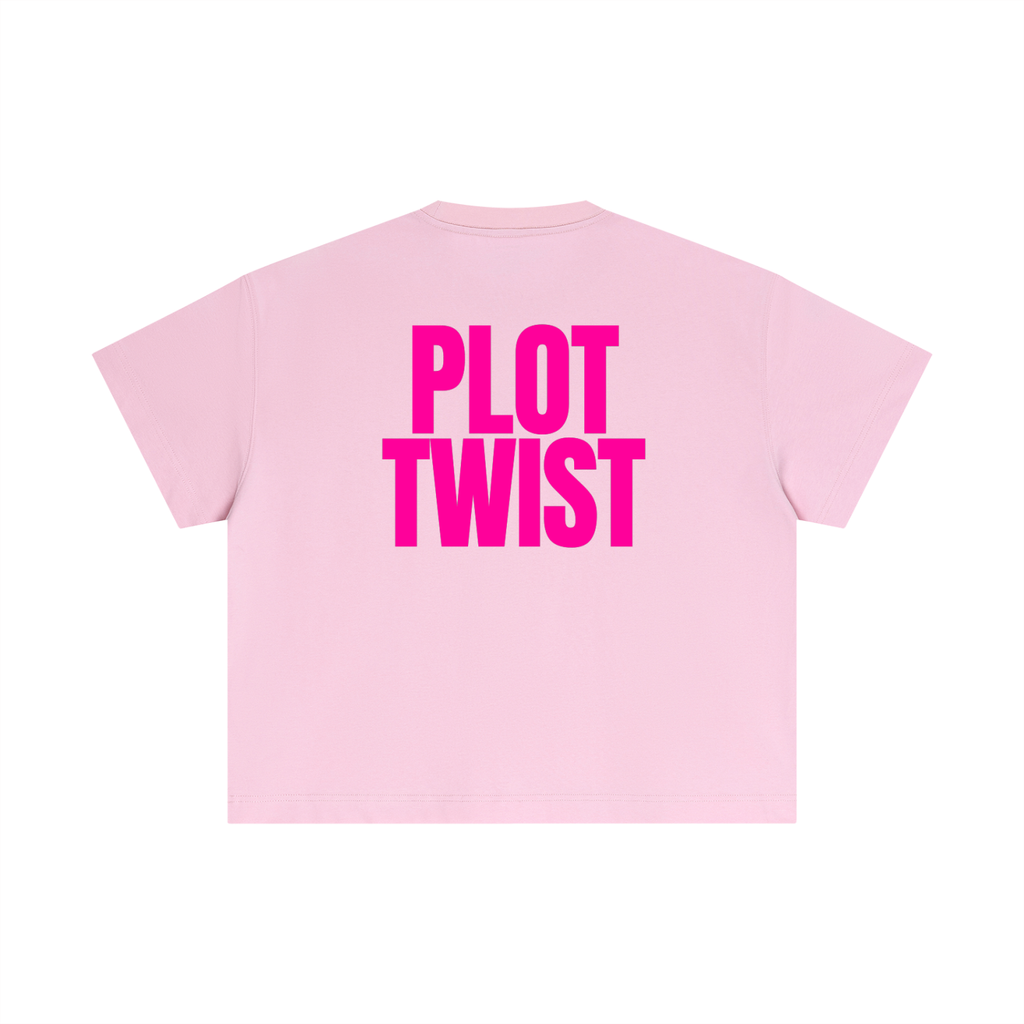 MAIN CHARACTER BOXY T-SHIRT - PLOT TWIST