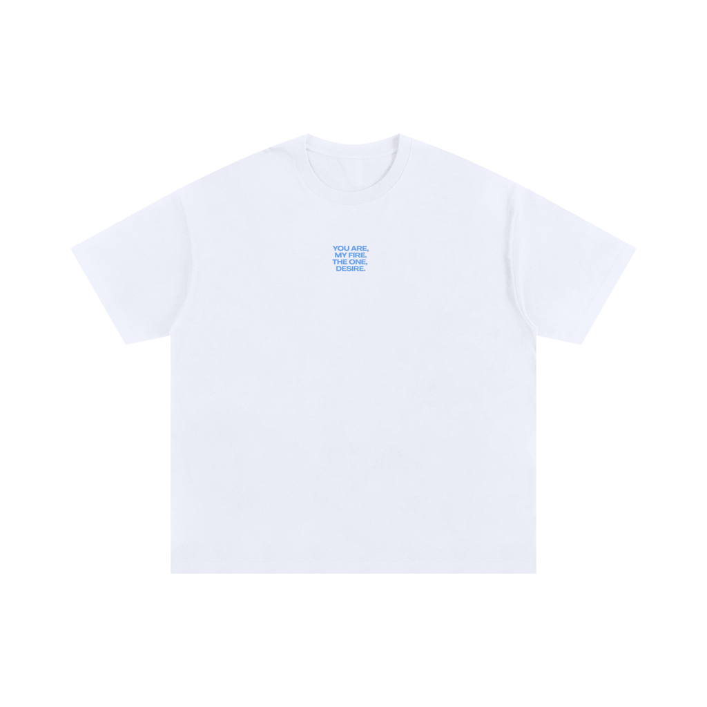 UNISEX OVERSIZED COTTON T-SHIRT - HOMECOMING DÜSSELDORF - YOU ARE MY FIRE