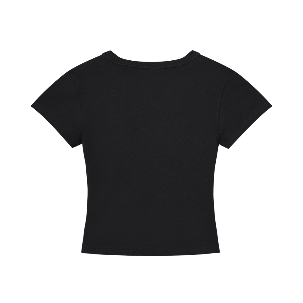 WOMEN'S CROPPED T-SHIRT - CRACK ON