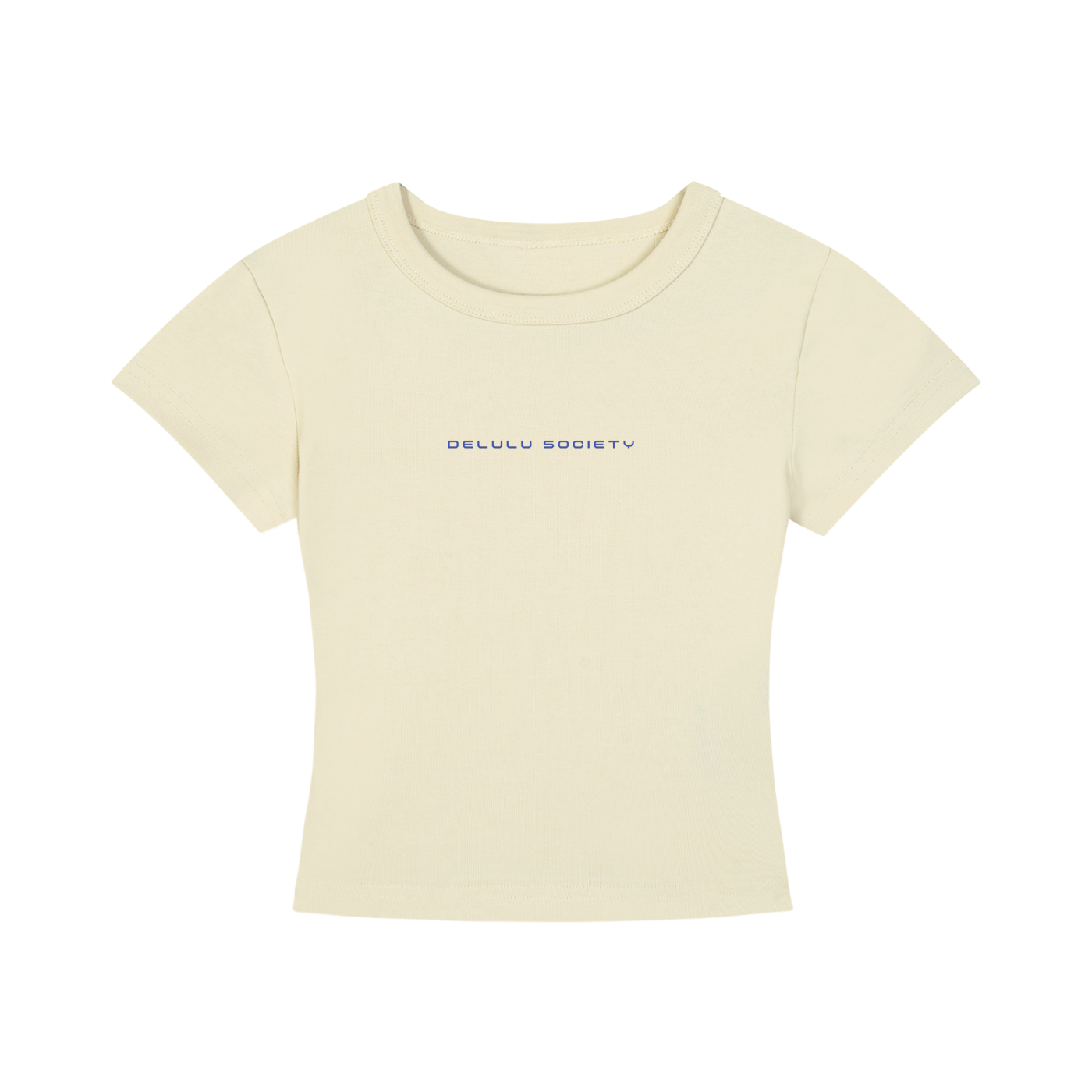 WOMEN'S CROPPED T-SHIRT - DELULU SOCIETY
