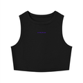 MAIN CHARACTER TIGHT CREWNECK CROP TANK TOP - CURRENTLY OFF SCRIPT