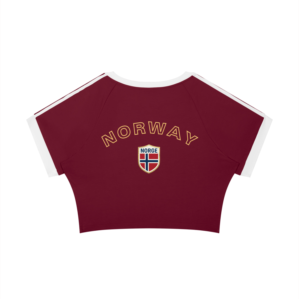 WOMEN'S CROP T-SHIRT WORLD CUP - RO