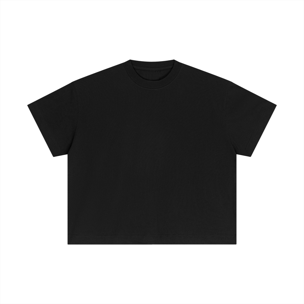 ESSENTIAL COTTON BOXY T-SHIRT - DELULU IS THE SOLULU