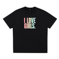 PRIDE LOOSE FIT UNISEX T-SHIRT - I LOVE GIRLS
