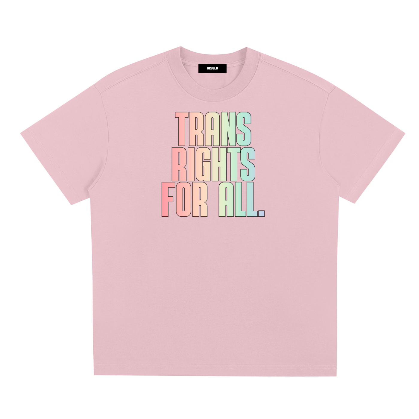 PRIDE LOOSE FIT UNISEX T-SHIRT - TRANS RIGTHS FOR ALL