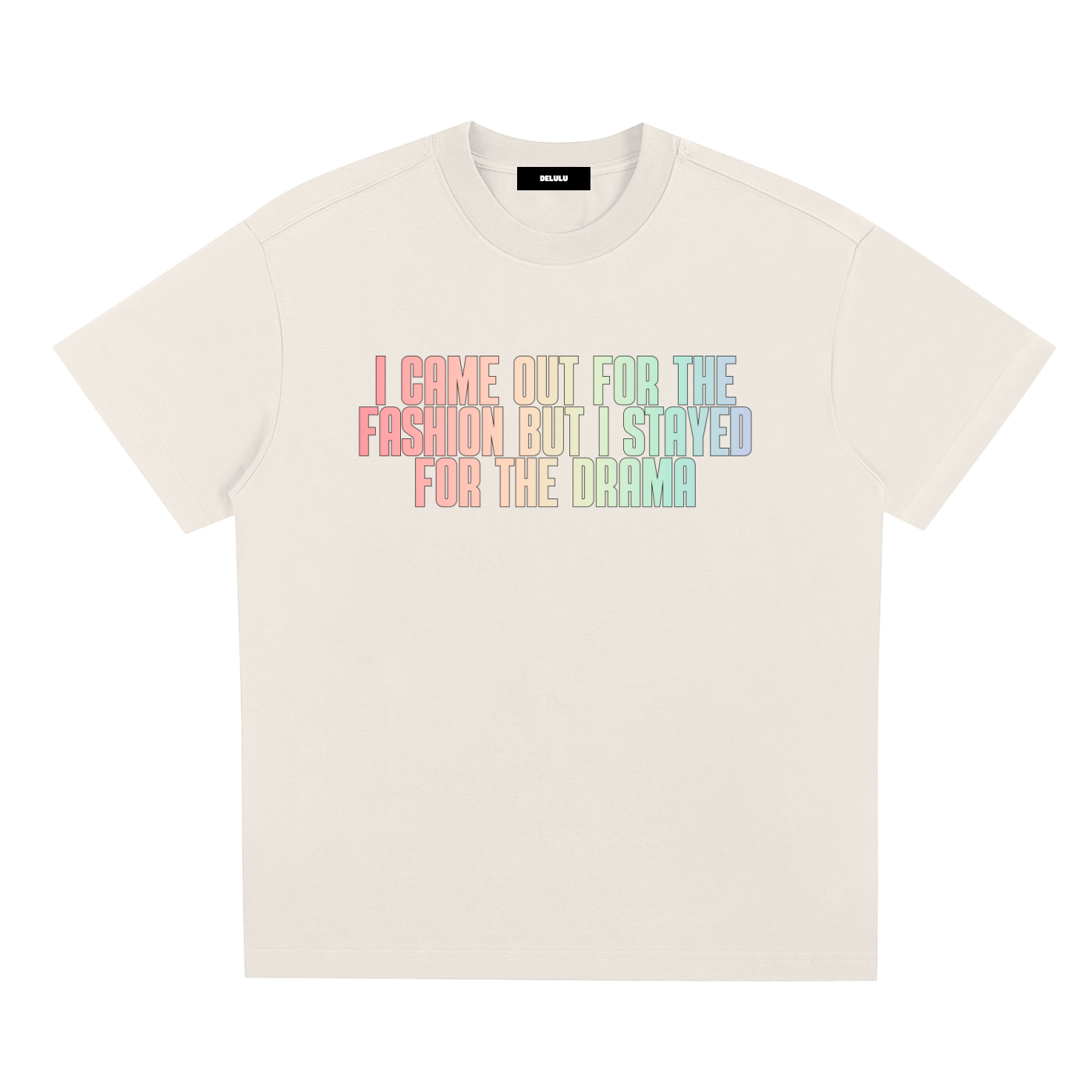 PRIDE LOOSE FIT UNISEX T-SHIRT - I CAME OUT FOR THE FASHION