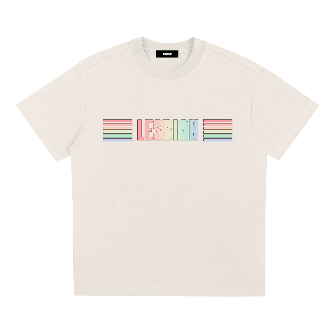 PRIDE LOOSE FIT UNISEX T-SHIRT - LESBIAN