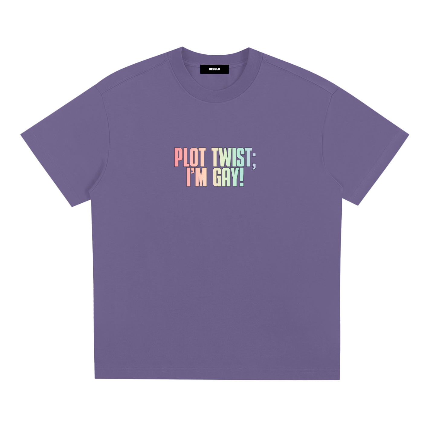 PRIDE LOOSE FIT UNISEX T-SHIRT - PLOT TWIST: I´M GAY