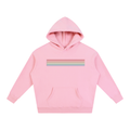 PRIDE OVERSIZED PREMIUM FLEECED HOODIE - PASTEL RAINBOW