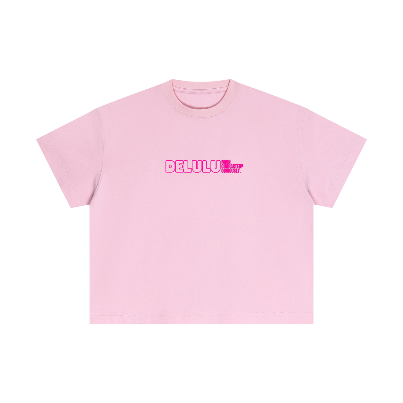 MAIN CHARACTER BOXY T-SHIRT - I WILL ALWAYS BE ESSENTIAL TO THE PLOT TWIST