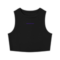 MAIN CHARACTER TIGHT CREWNECK CROP TANK TOP -  UNBOTHERED & UNBOUND