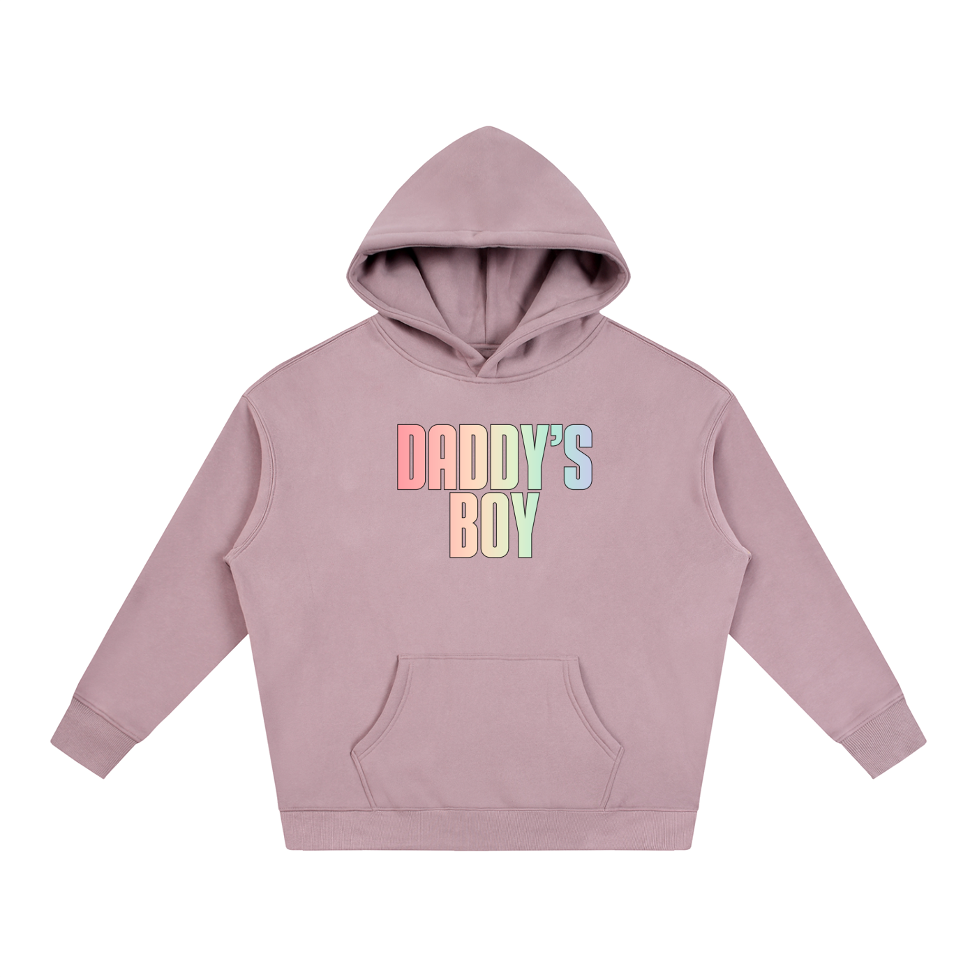PRIDE OVERSIZED PREMIUM FLEECED HOODIE - DADDY'S BOY