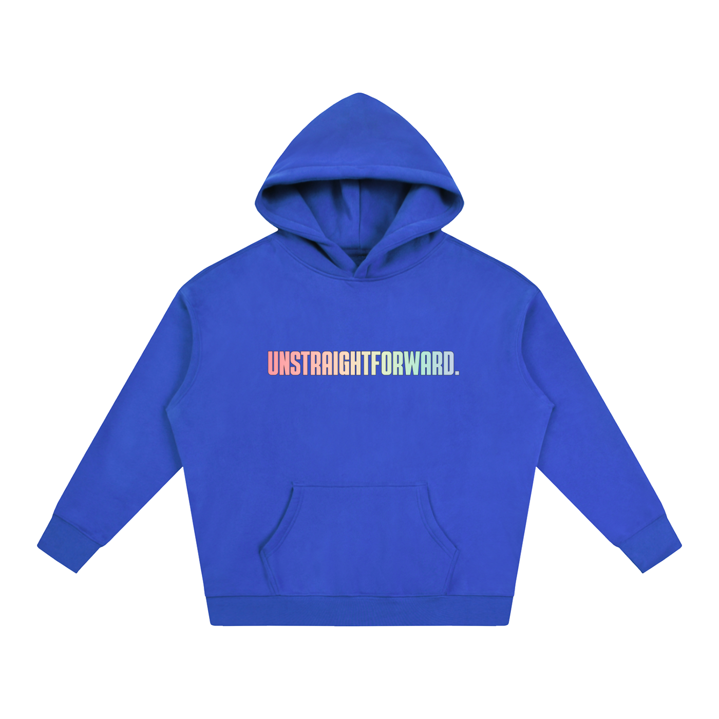 PRIDE OVERSIZED PREMIUM FLEECED HOODIE - UNSTRAIGHTFORWARD