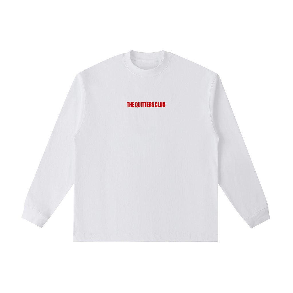 QUITTERS CLUB LONG SLEEVE T-SHIRT - SEROTONIN