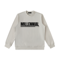 MILLENNIAL ESSENTIAL HEAVYWEIGTH CREWNECK SWEATER - EST. 1994
