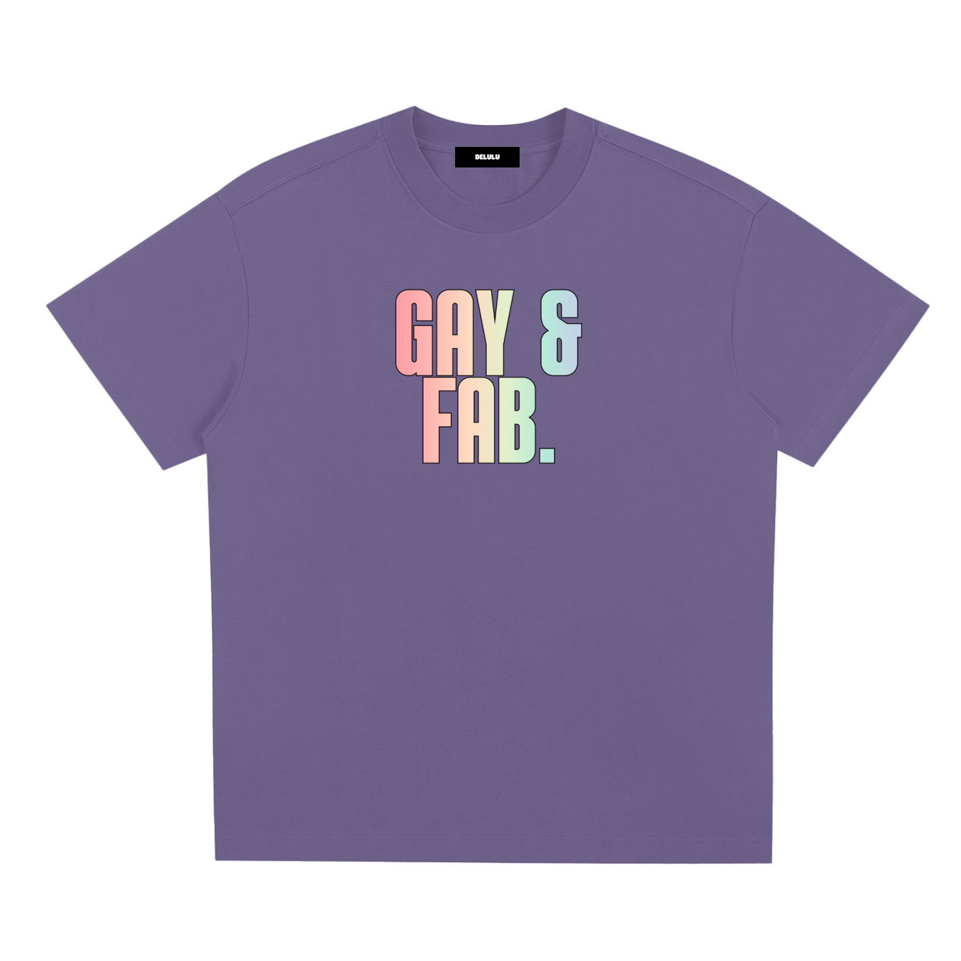 PRIDE LOOSE FIT UNISEX T-SHIRT - GAY & FAB.