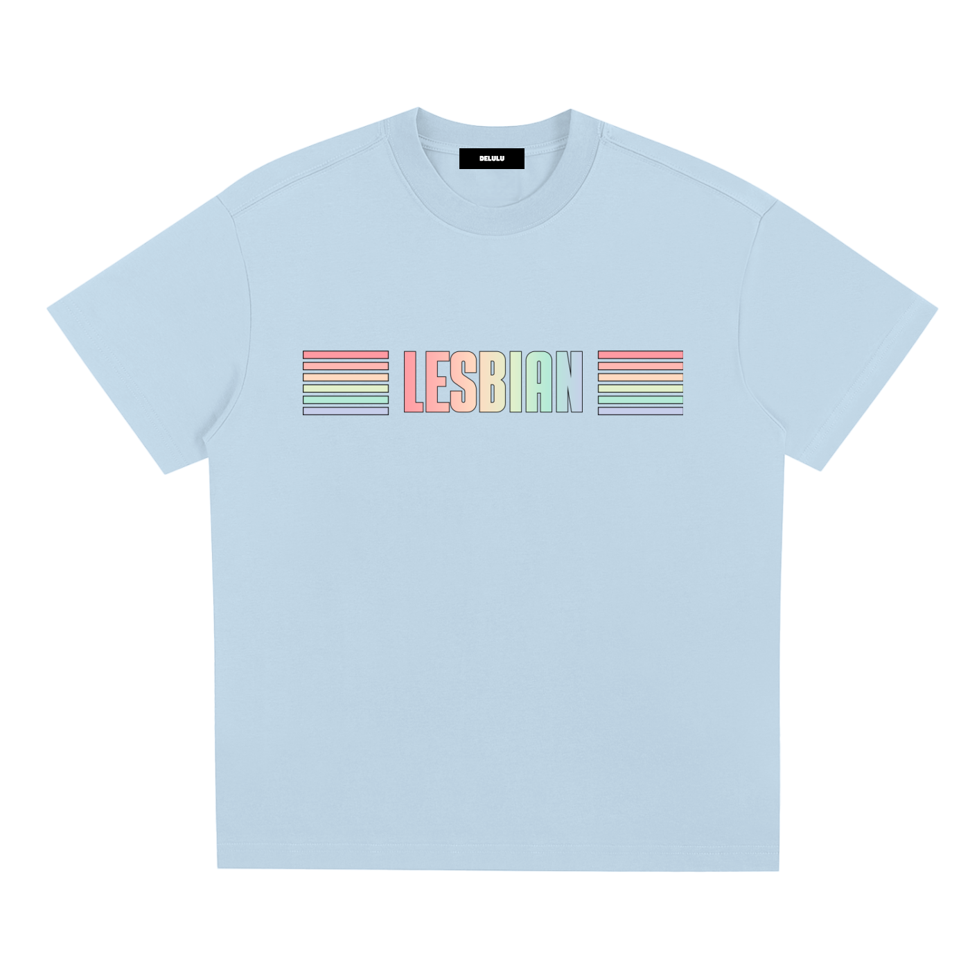 PRIDE LOOSE FIT UNISEX T-SHIRT - LESBIAN