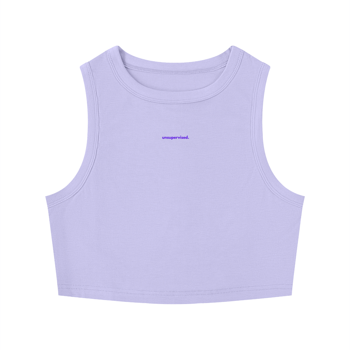 MAIN CHARACTER TIGHT CREWNECK CROP TANK TOP -  UNSUPERVISED