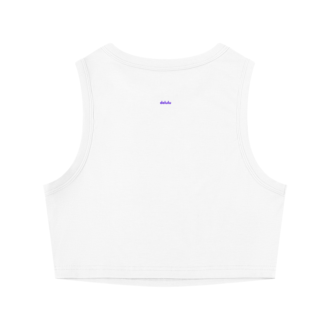 MAIN CHARACTER TIGHT CREWNECK CROP TANK TOP -  ESCAPED THE MATRIX TO TAKE A NAP